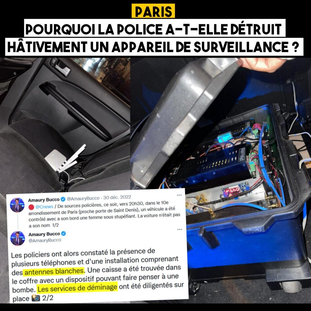 Paris : pourquoi la police a-t-elle fait sauter un dispositif de surveillance ?