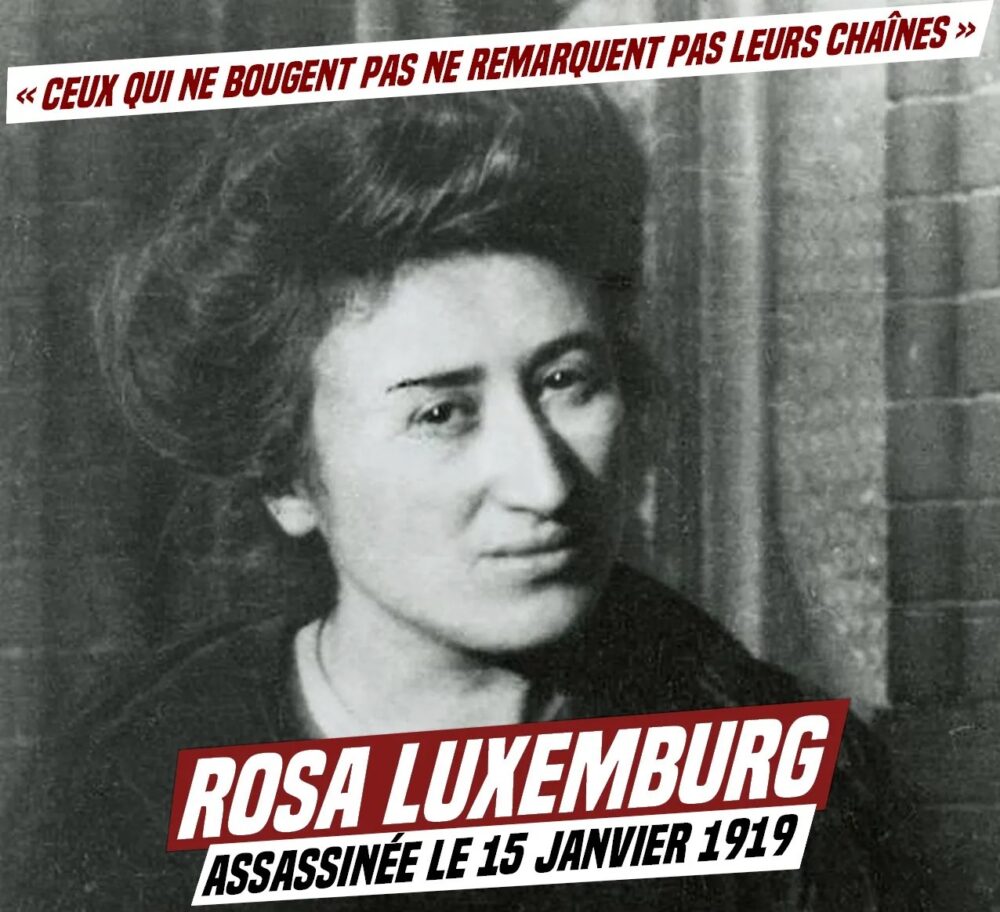 Rosa Luxemburg : révolutionnaire assassinée le 15 janvier 1919