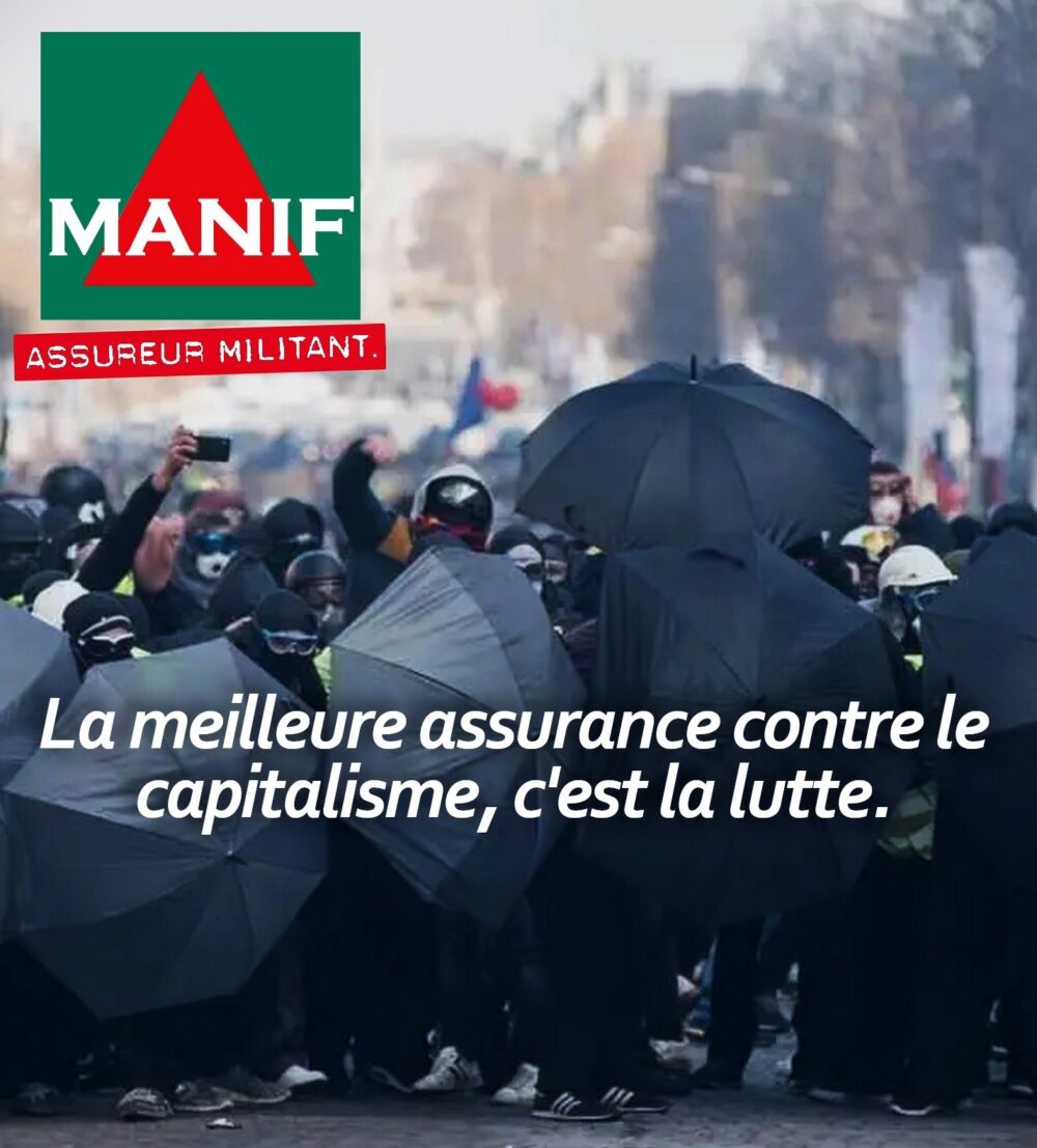 Manif : assureur militant