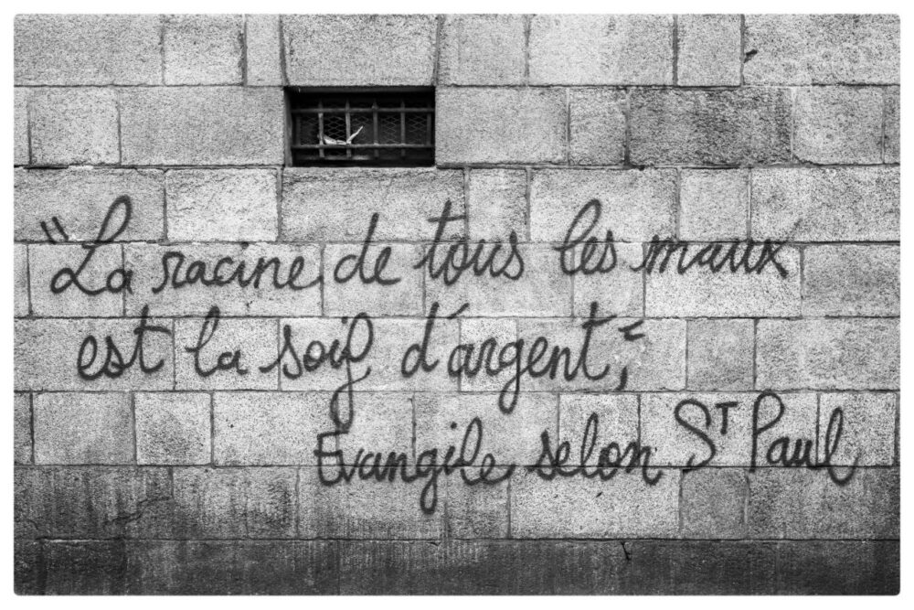 Manifestation du 31 janvier : colère créative sur les murs