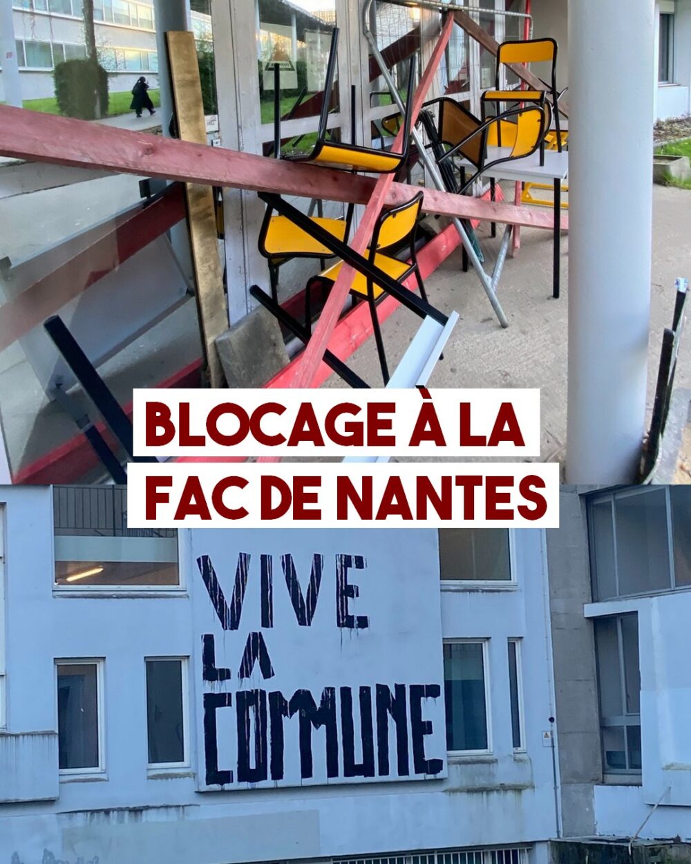 Blocage à la fac de Nantes