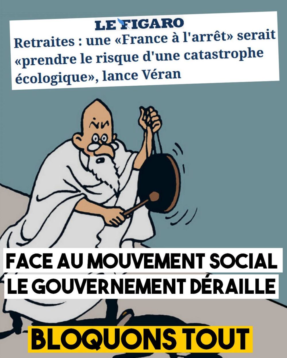 «Catastrophe écologique» en cas de grève : le gouvernement déraille