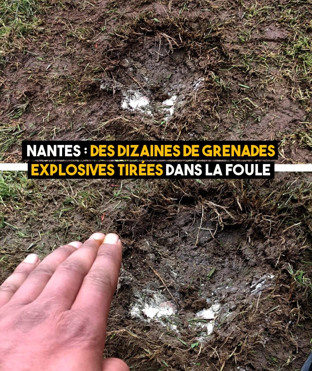 Nantes : des grenades explosives dans la foule