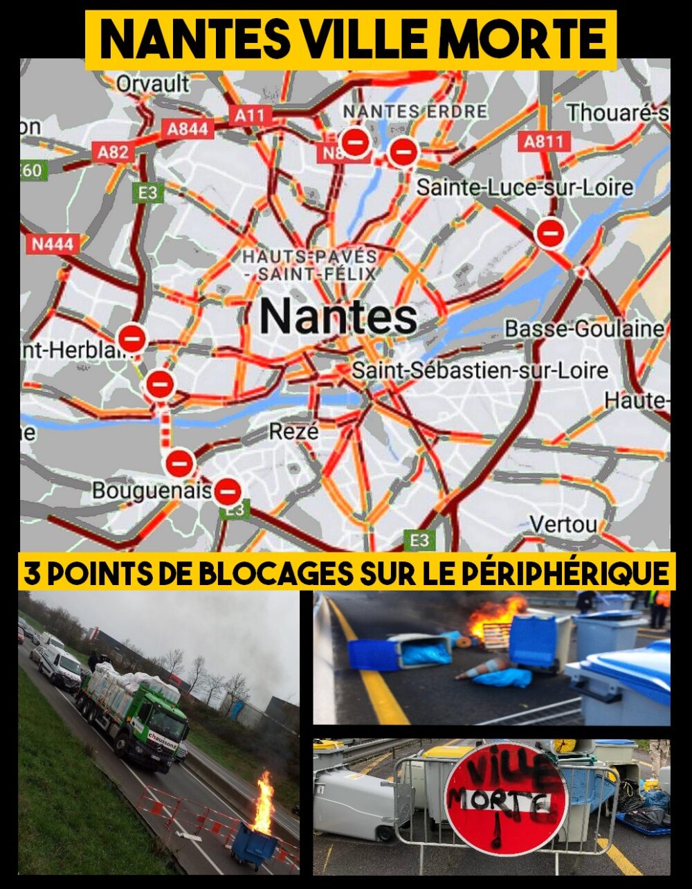 Nantes ville morte