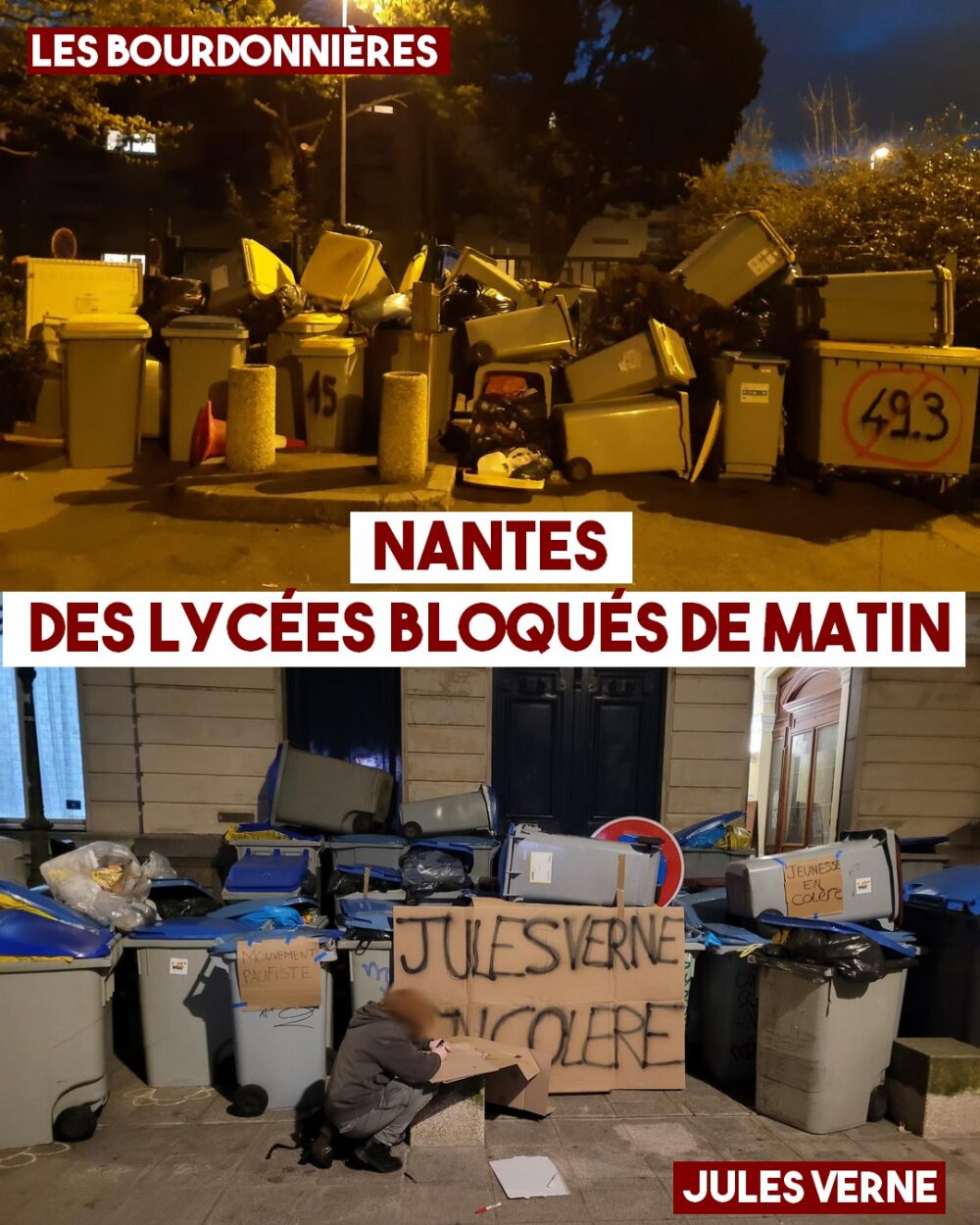 Nantes : la jeunesse reste mobilisée