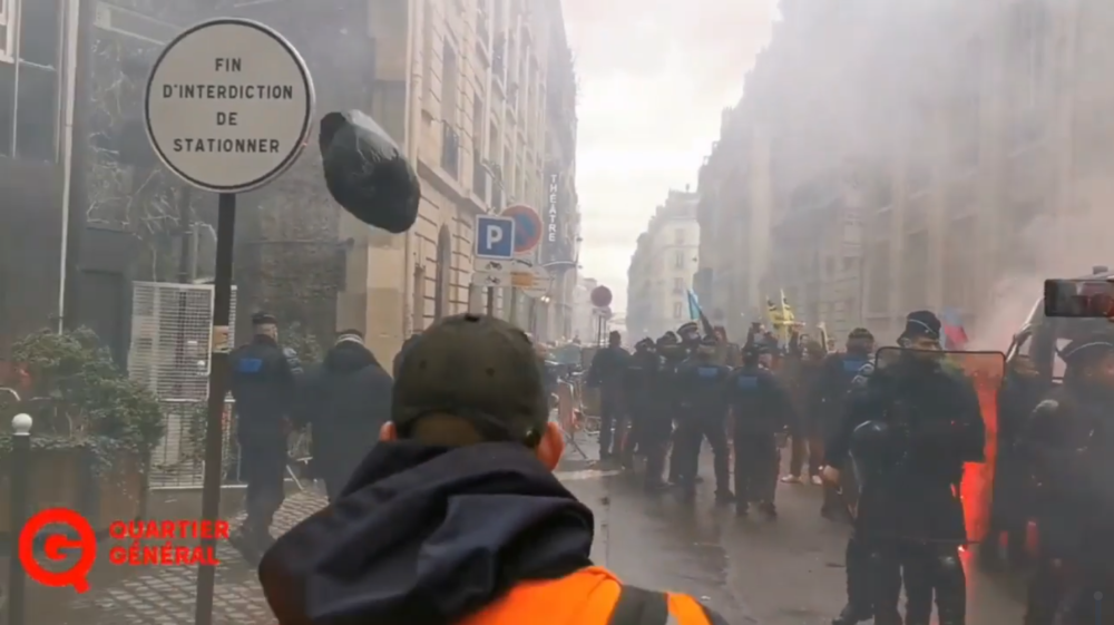 Le cœur du macronisme sous les ordures
