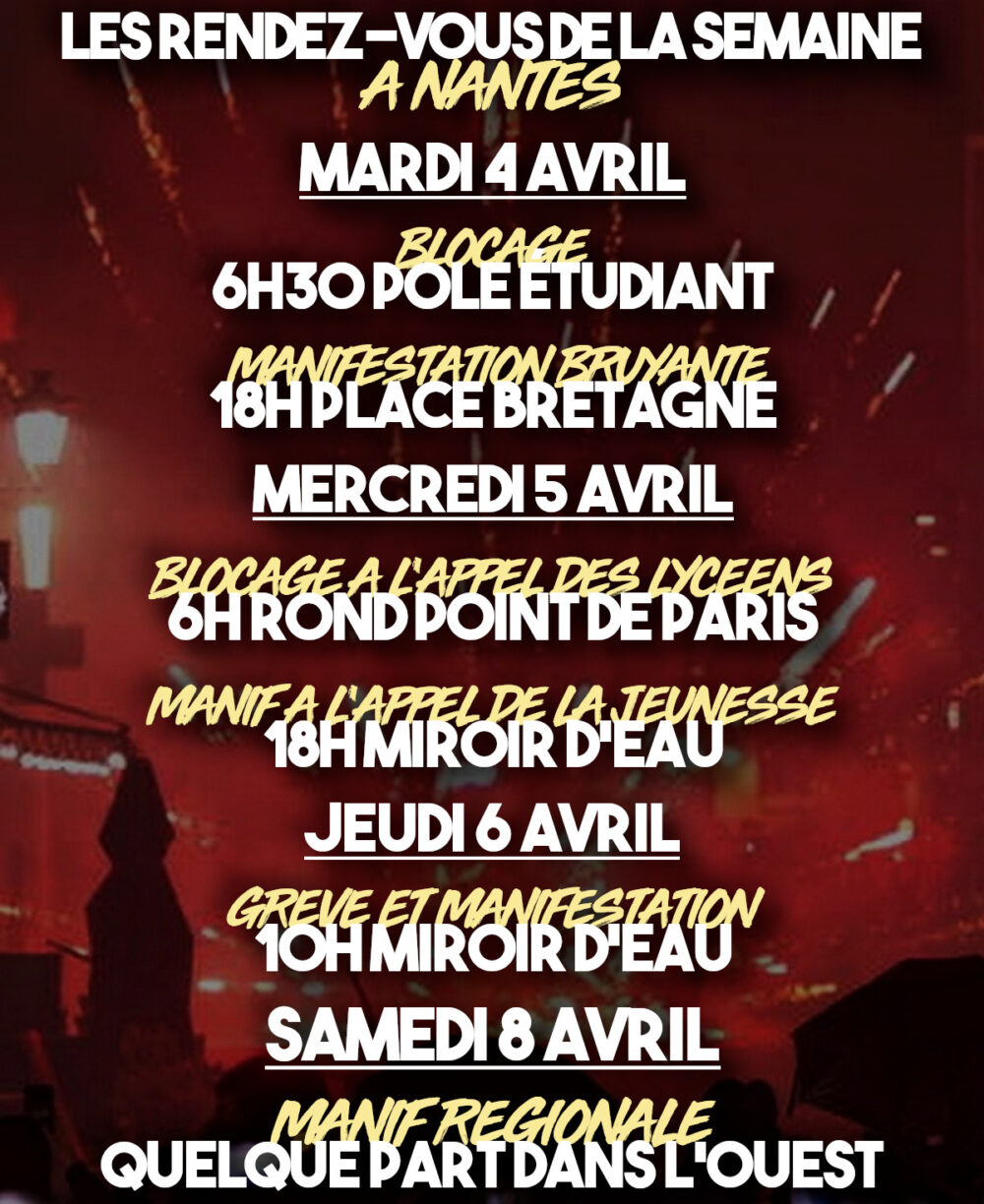 Les rendez-vous de la semaine à Nantes