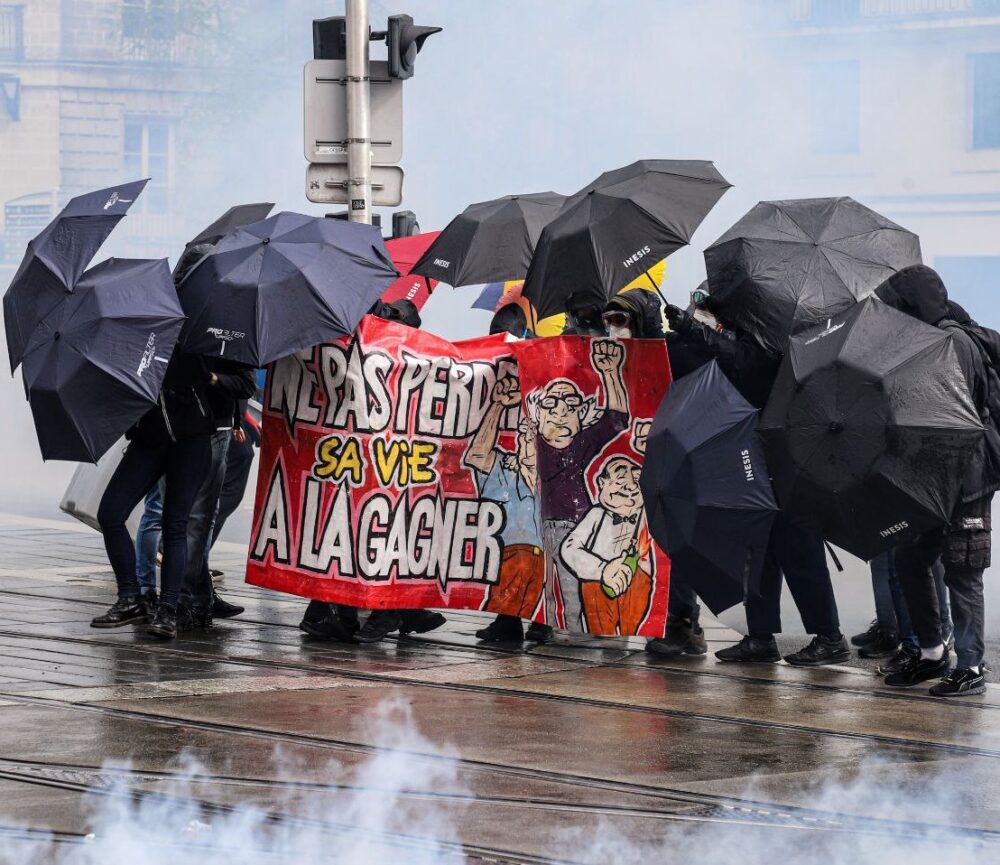 Nantes, 13 avril : giboulées et lacrymo
