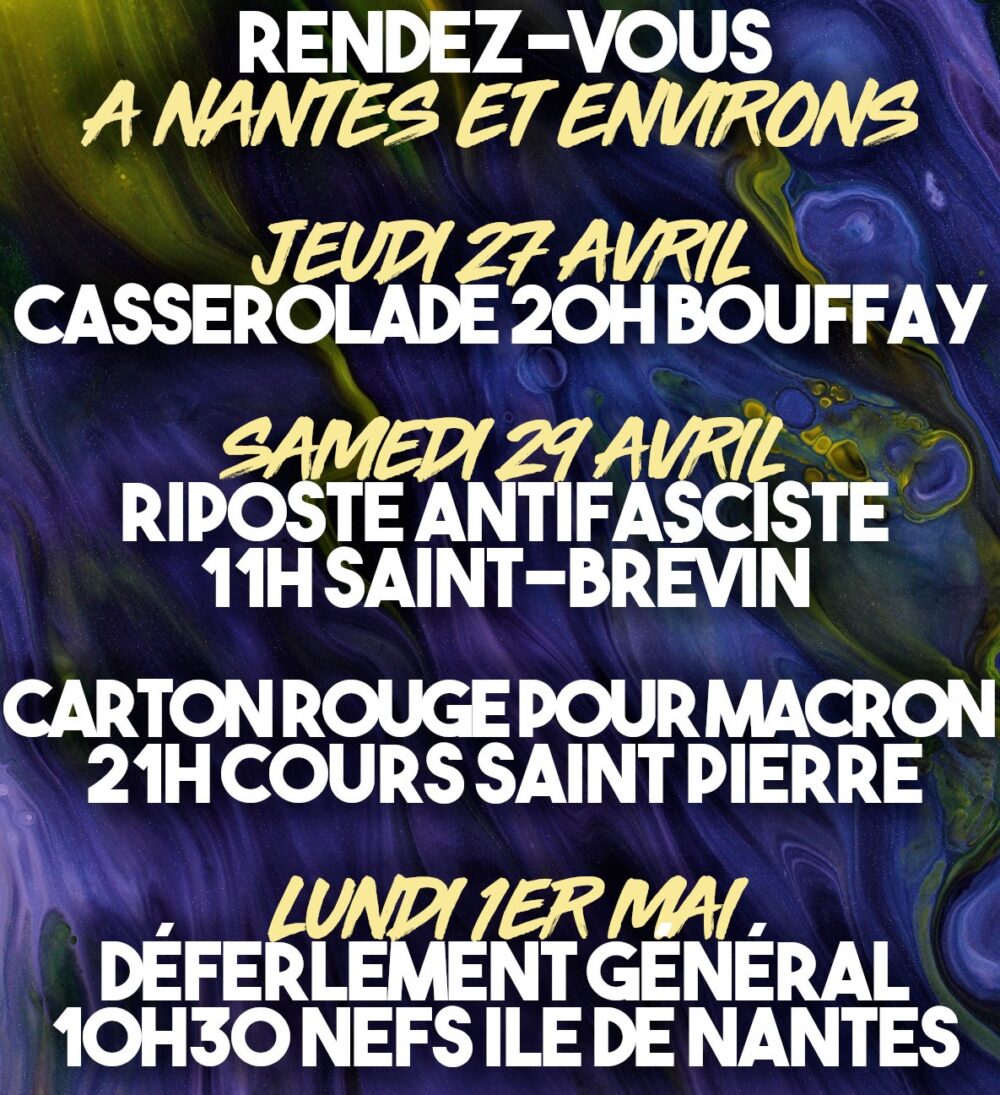 Rendez-vous à Nantes et environs