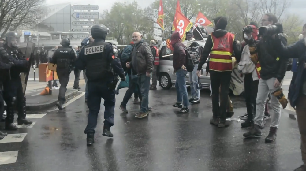 Nantes, 13 avril : une manifestation « encadrée positivement » par la police