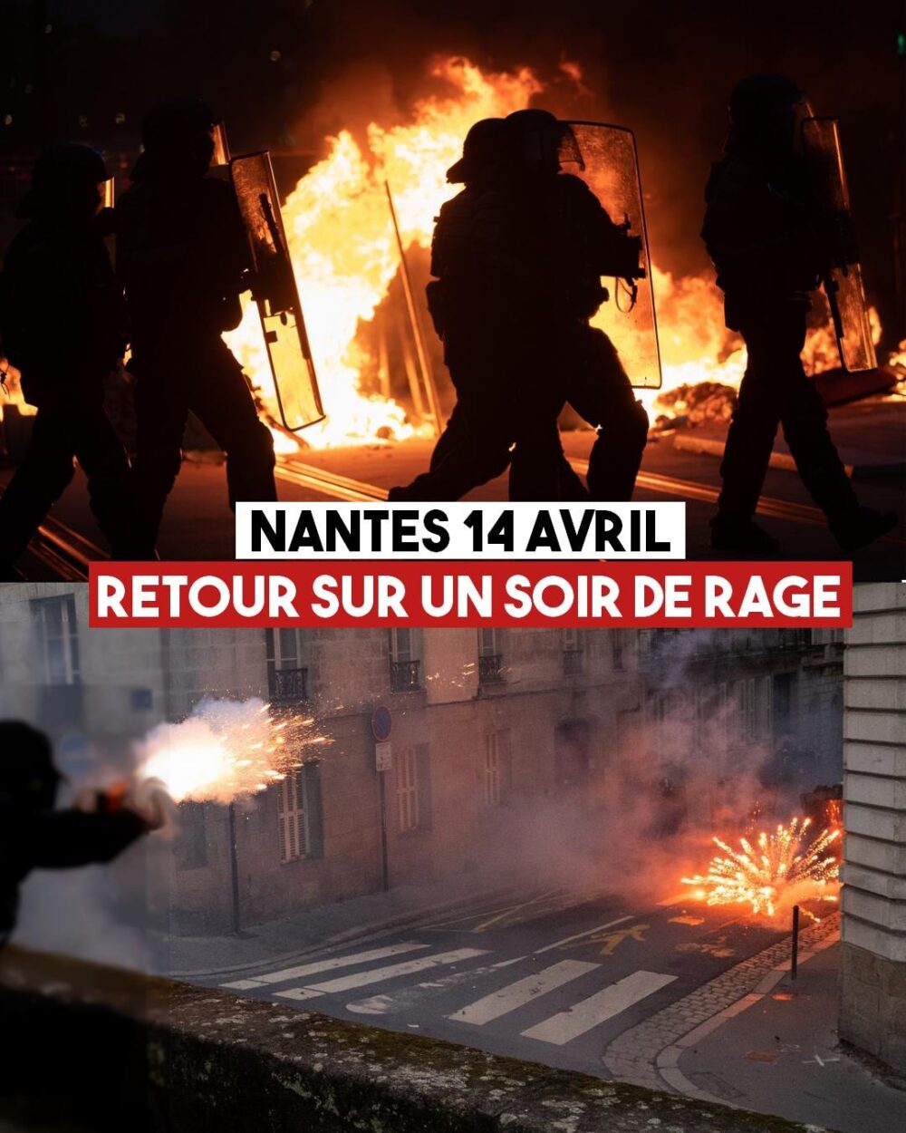 14 avril à Nantes : retour sur un soir de rage