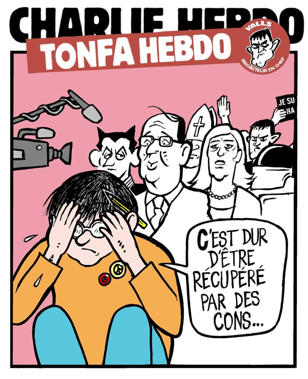 « C’est dur d’être récupéré par des cons ! »