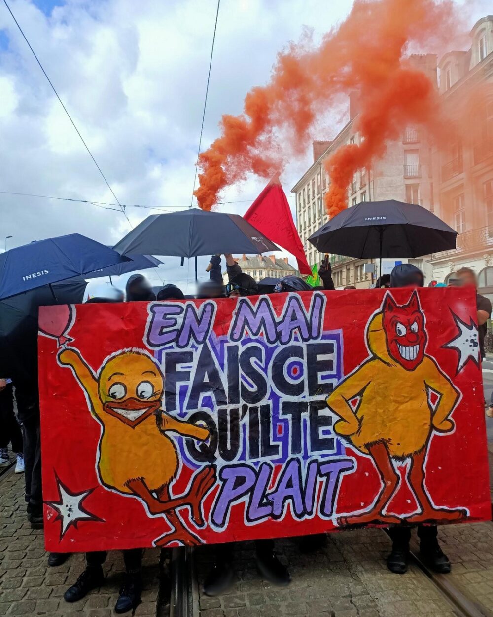 Nantes, 1er mai : débordement général