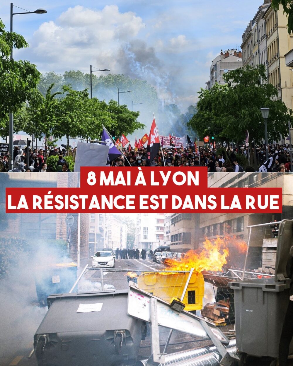 Lyon : la résistance est dans la rue !