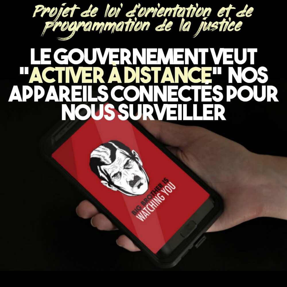 Ils veulent pouvoir «activer à distance» nos appareils connectés pour nous surveiller