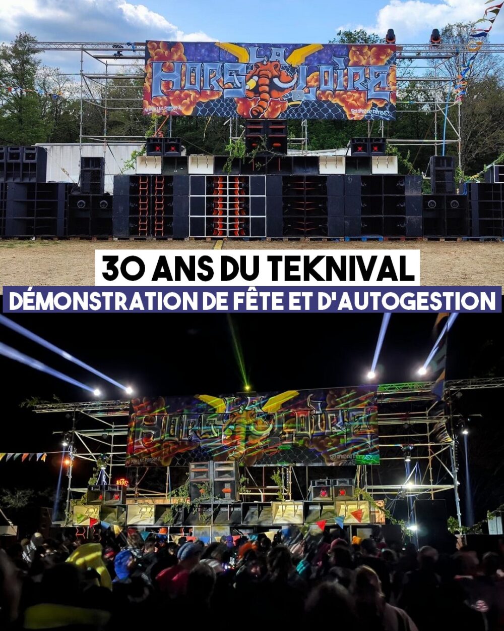 Teknival : démonstration d’autogestion dans l’Indre