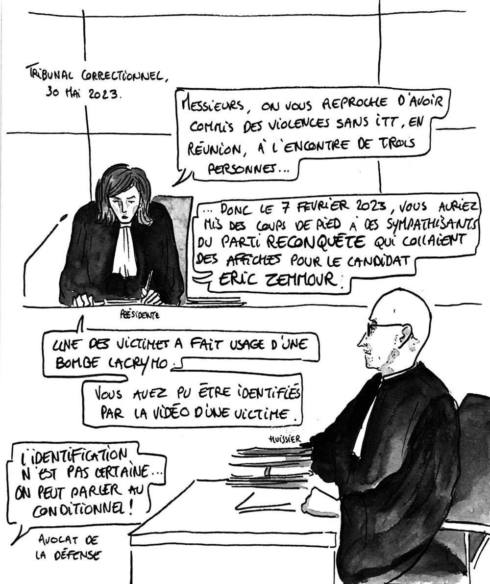 Nantes : la justice prend la défense de militants zemmouriens