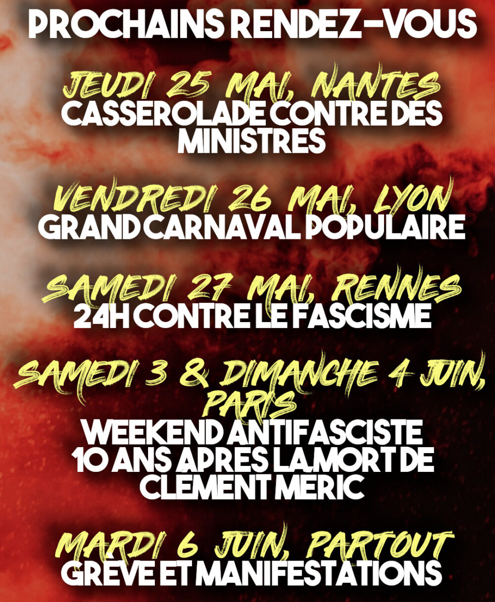 Prochains rendez-vous