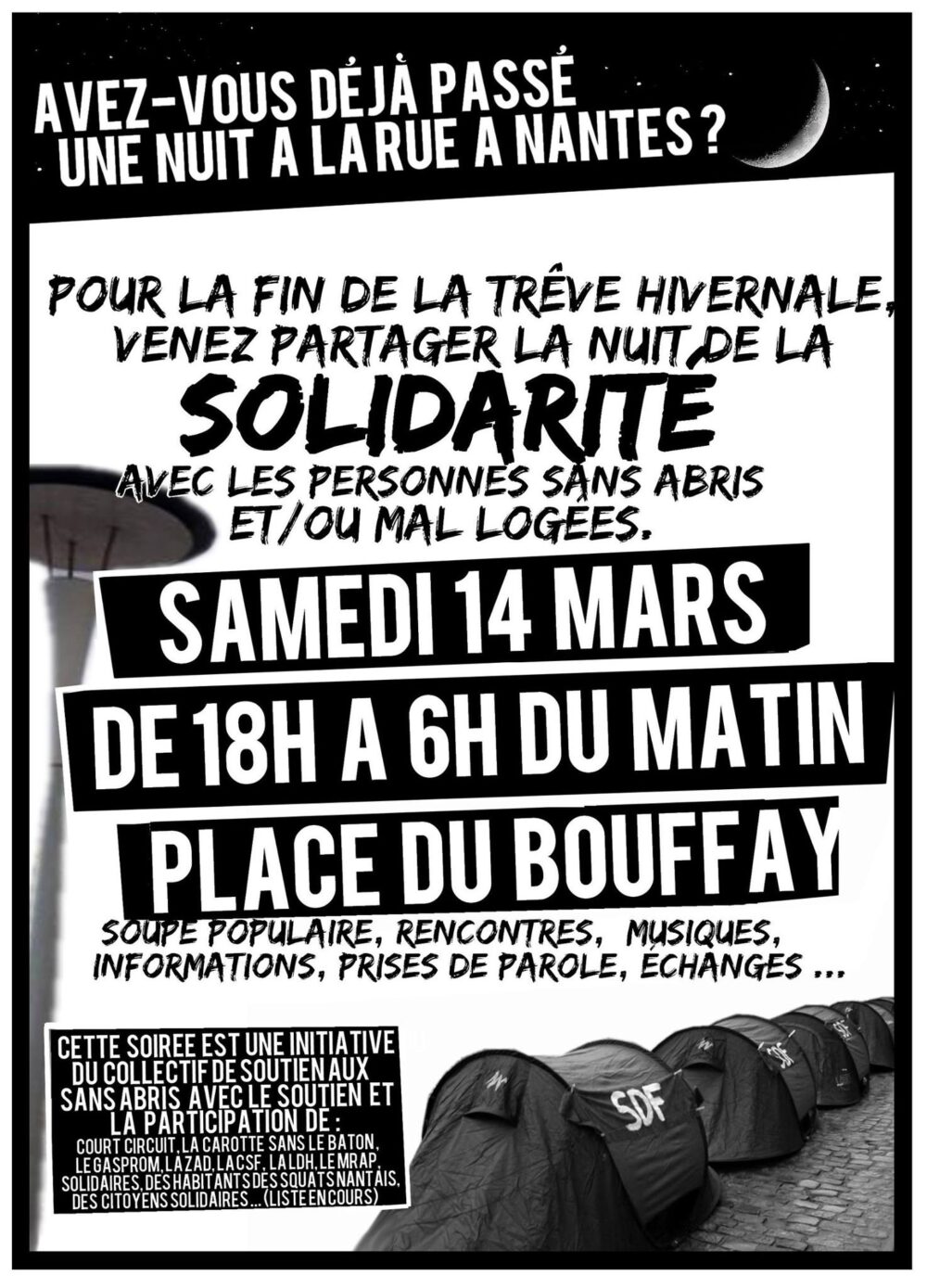 Demain samedi à Nantes