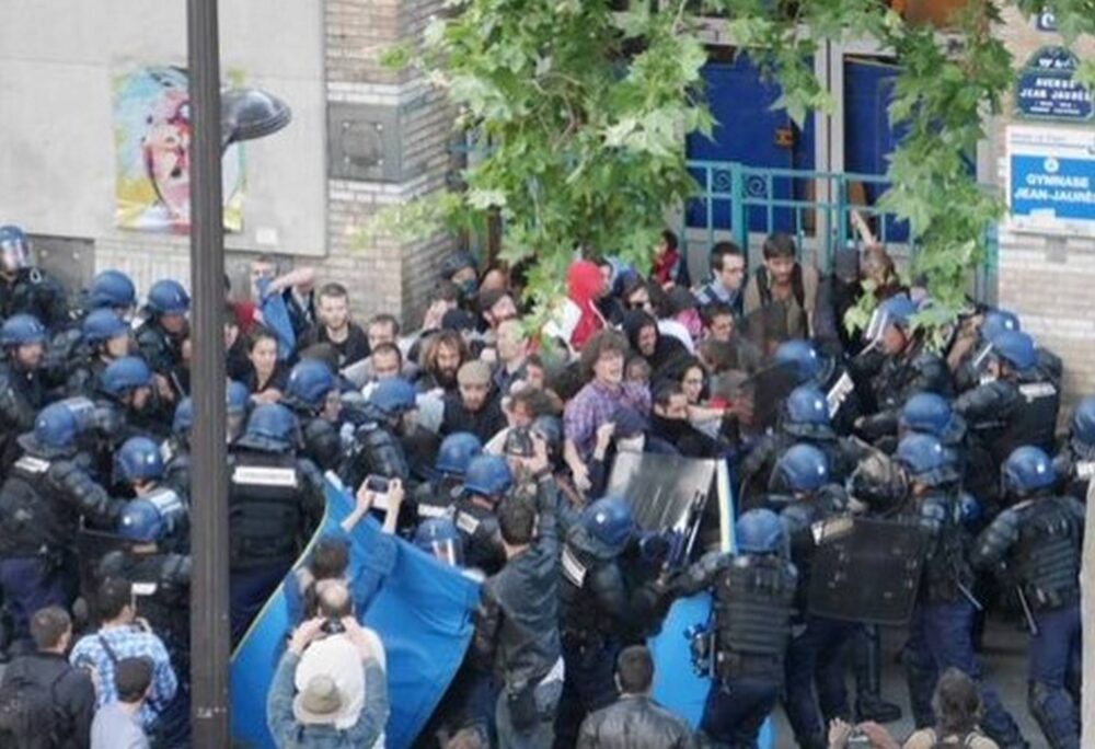 Lutte en solidarité avec les migrants