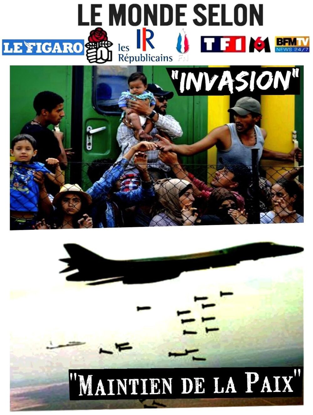 Invasion ou maintien de la paix ?
