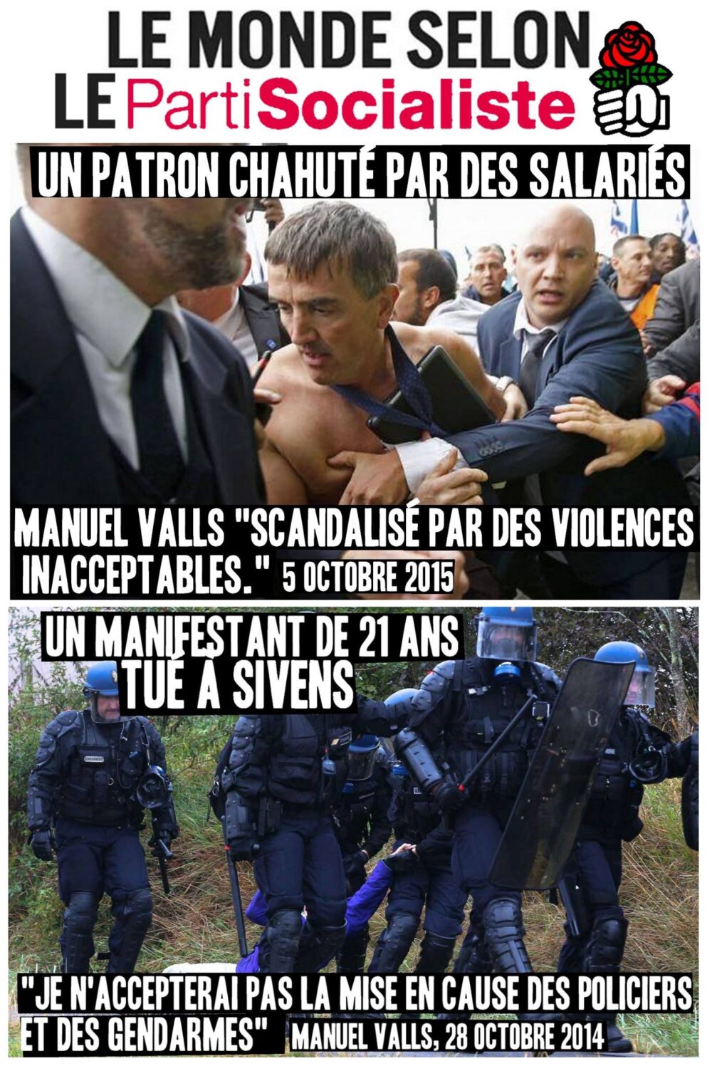 Patrons : ils détruisent des vies, foutons-les à poil !