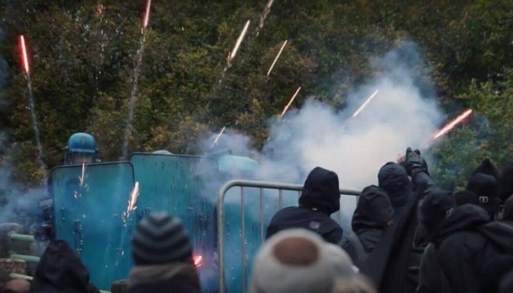 23-24-25 octobre : grande réussite du week-end d’actions contre l’armement de la police !