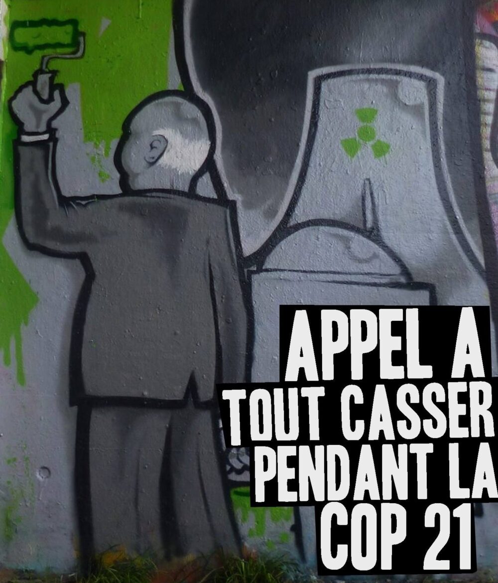 Un appel à tout casser lors de la COP 21