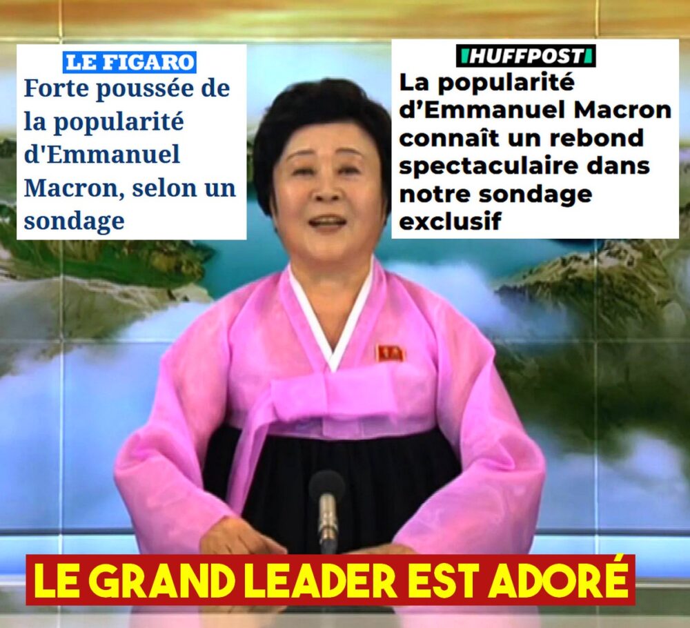 Le grand leader est adoré