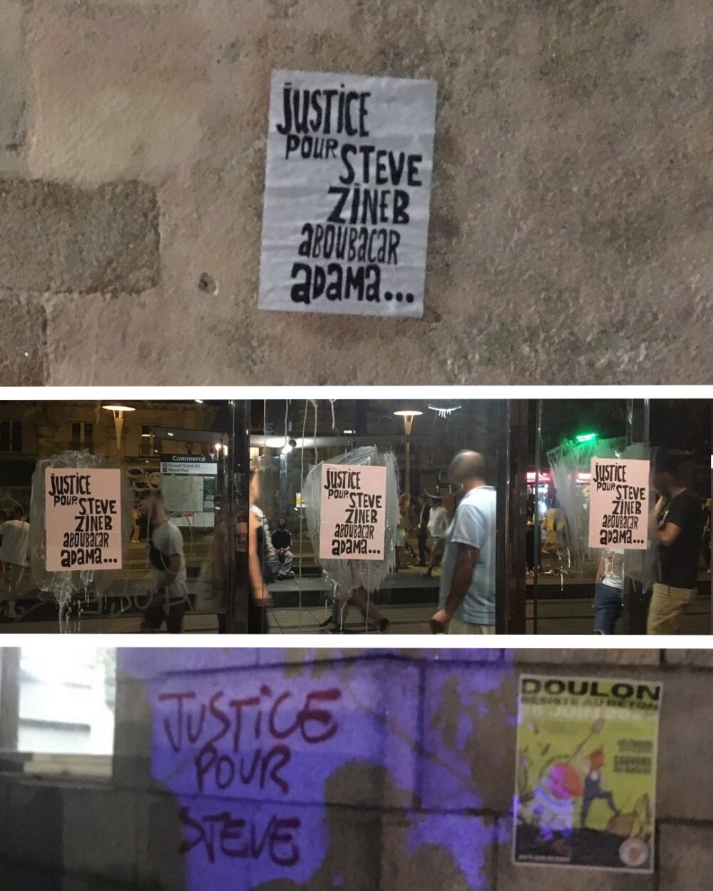 Nantes : hommage à Steve à la fête de la musique