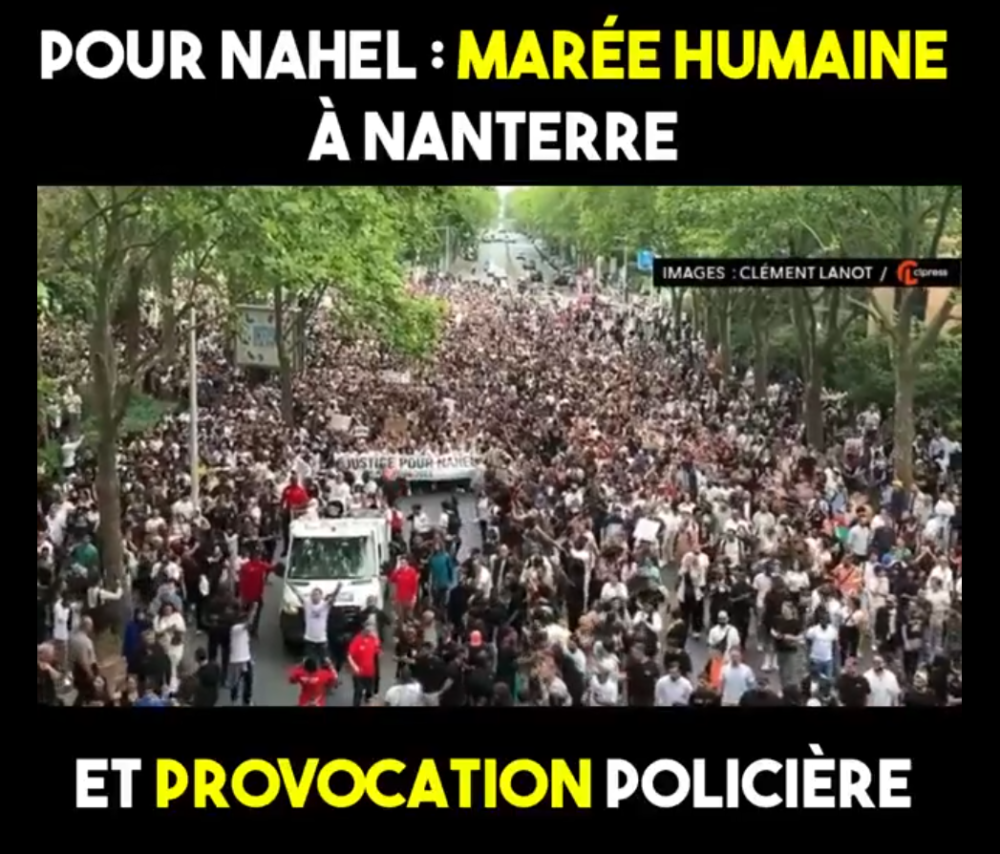 Marée humaine pour Nahel