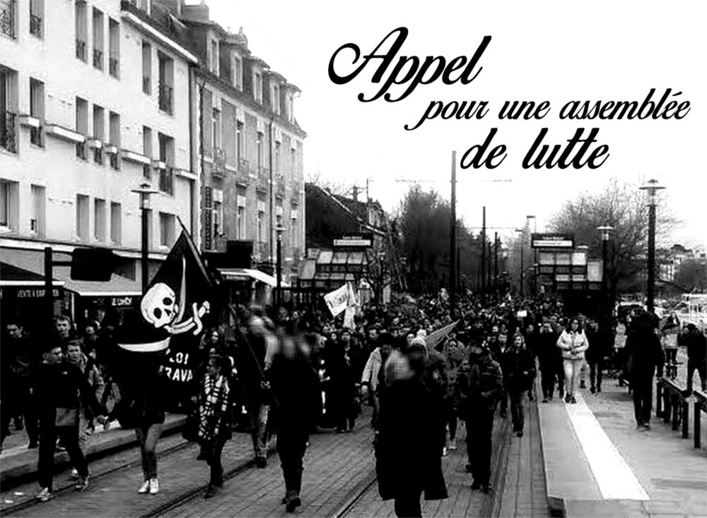 Appel pour une assemblée de lutte à Nantes