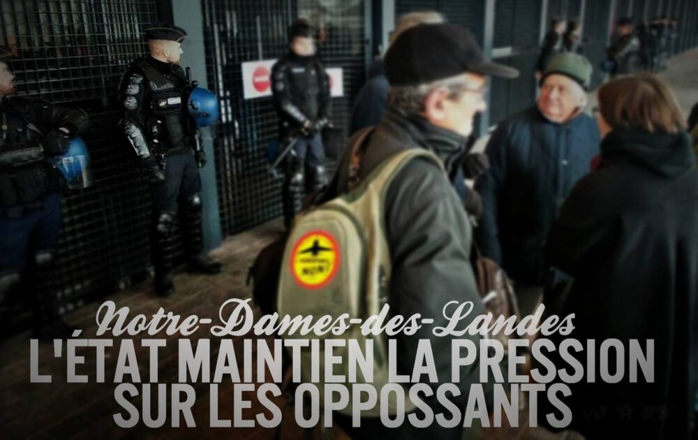 L’État maintient la pression sur les opposants