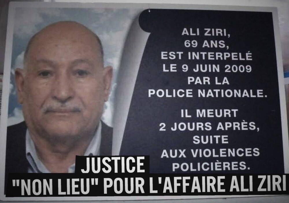 La justice française enterre définitivement l’affaire Ali Ziri