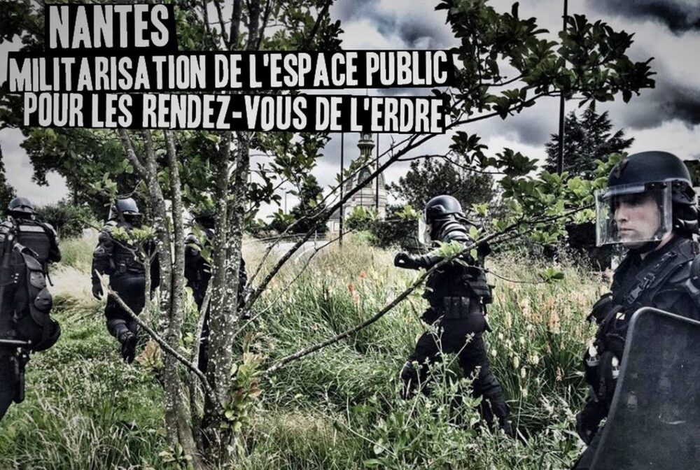 Nantes : militarisation de l’espace public pour les Rendez-vous de l’Erdre