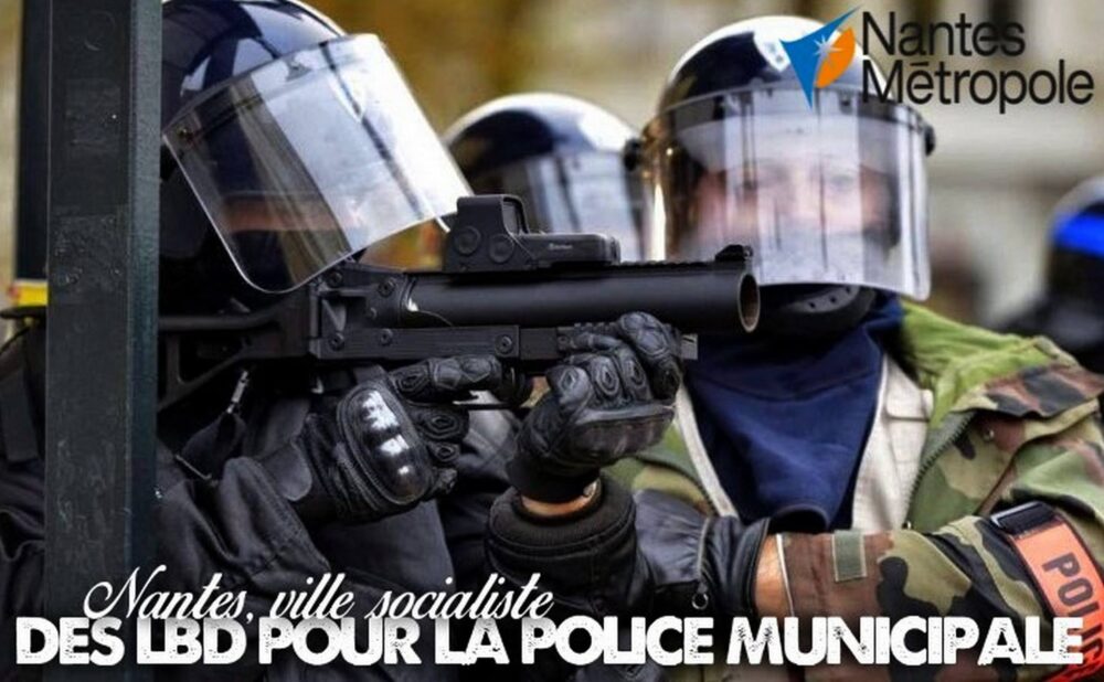 Nantes : des LBD pour la police municipale