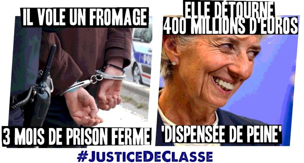Justice de classe, un cas d’école