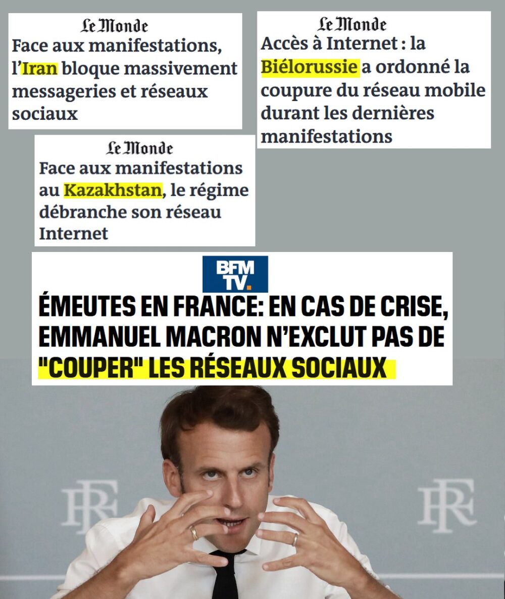 Couper les réseaux