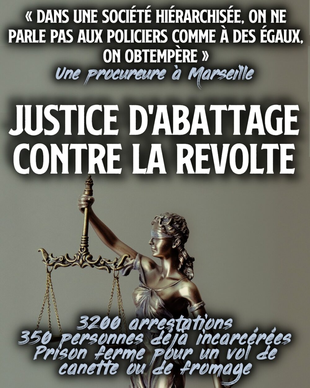 Justice d’abattage dans les tribunaux