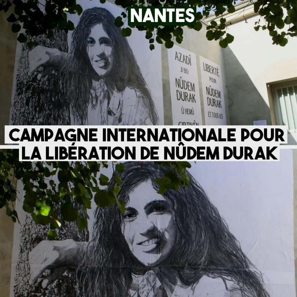Les murs ont la parole : liberté pour Nûdem Durak