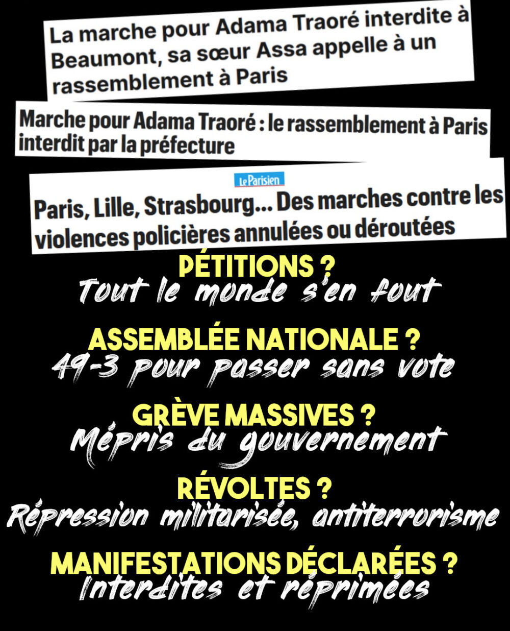 Nous vivons un moment fasciste