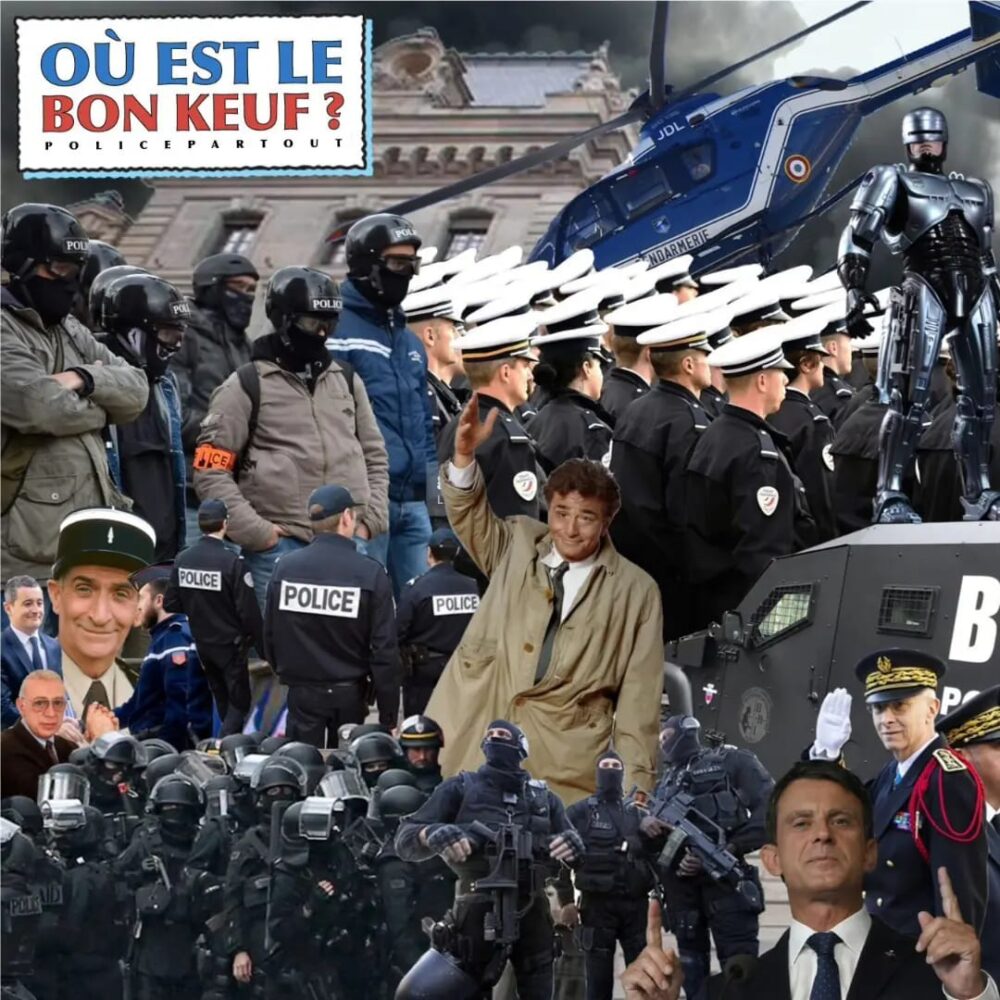 Jeu : où est le bon keuf ?
