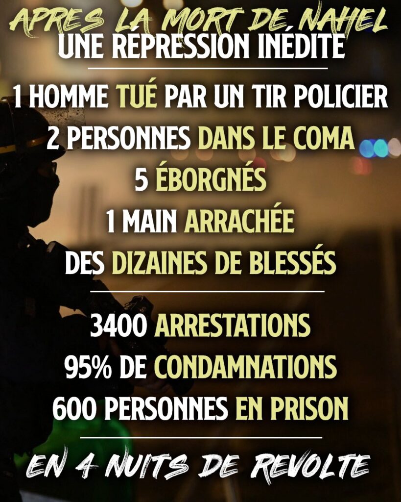 Le bilan provisoire de la révolte pour Nahel