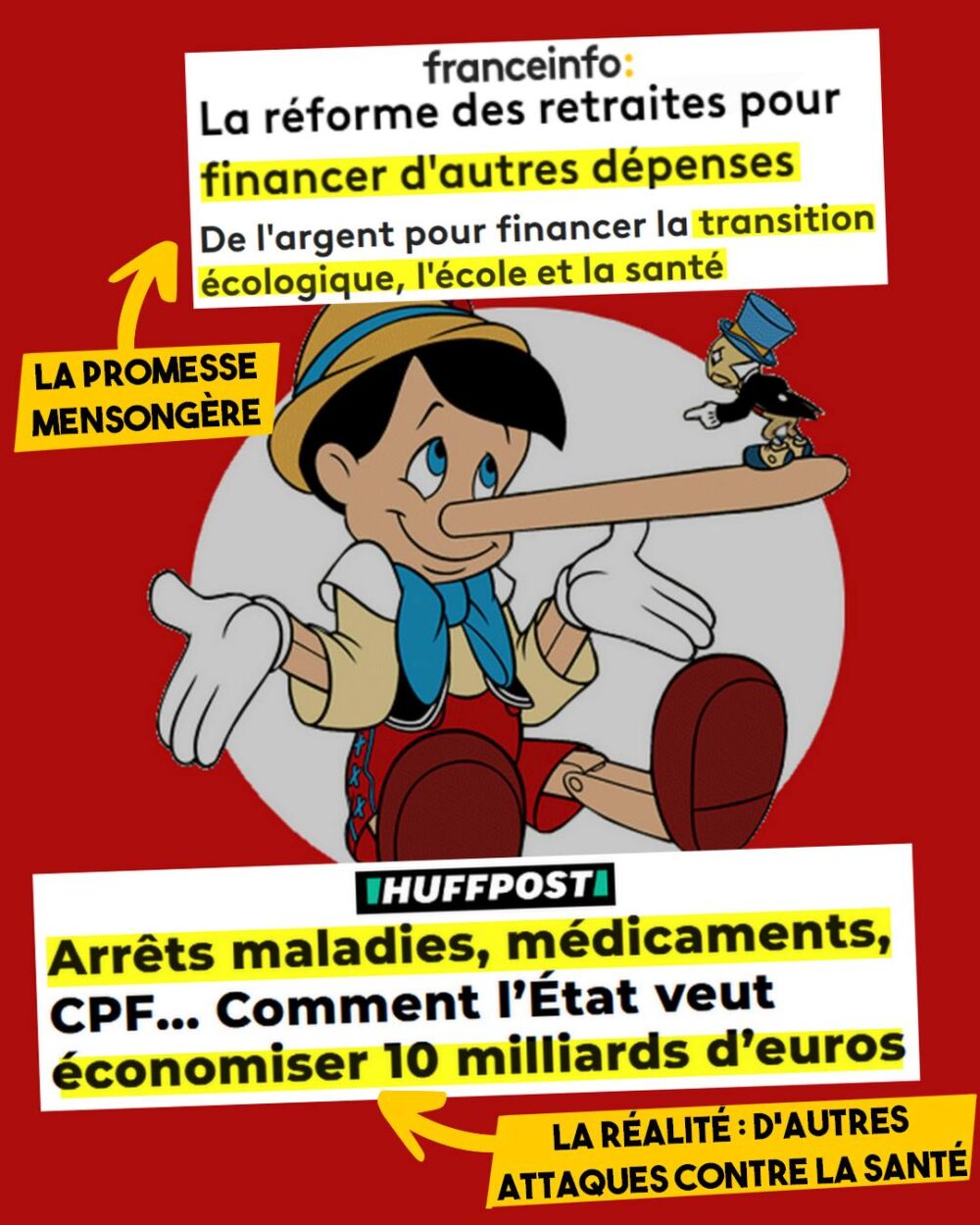 Après les retraites, nouvelle offensive contre la santé
