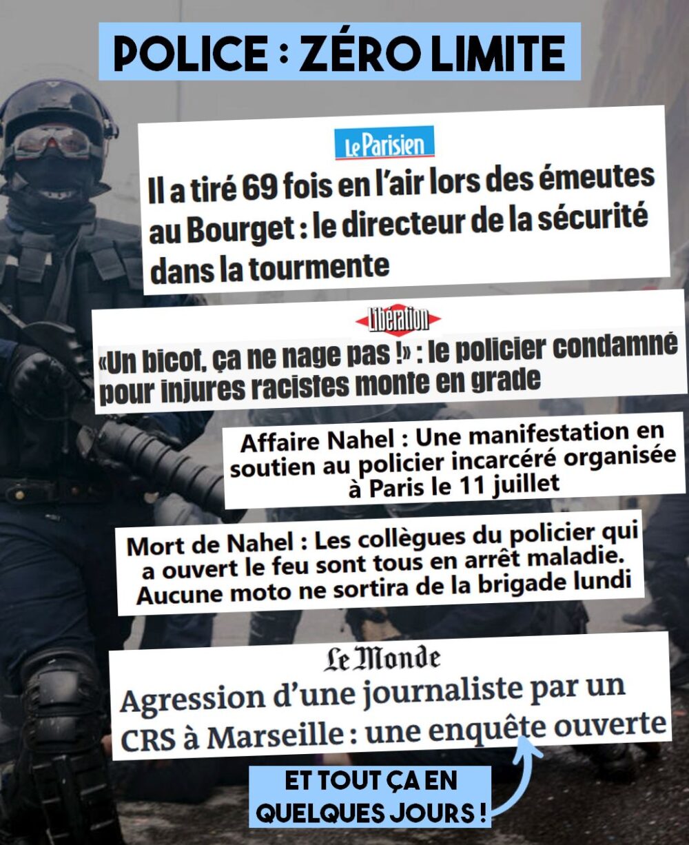 Ensauvagement policier