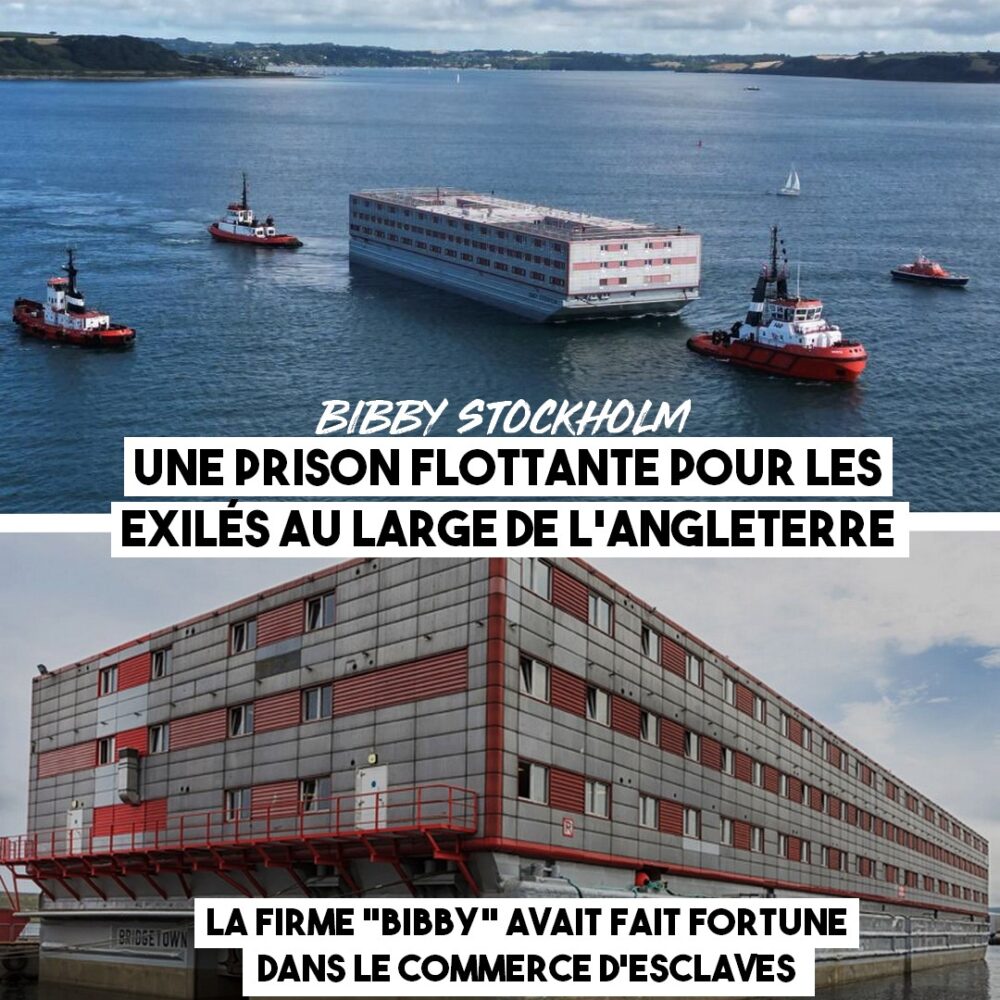 Une prison flottante pour les exilés au large de l’Angleterre