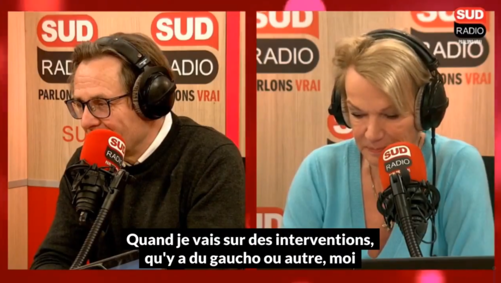 Un CRS excité par la répression