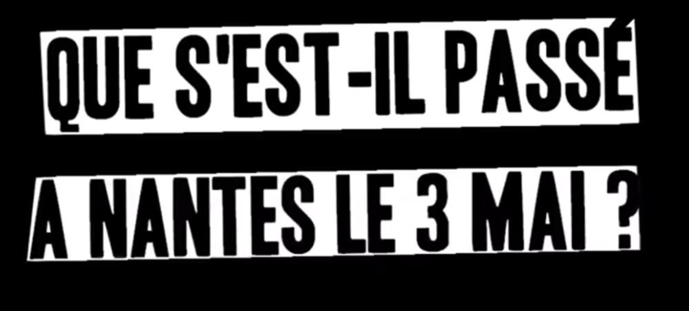 Que s’est-il passé à Nantes le 3 mai ?