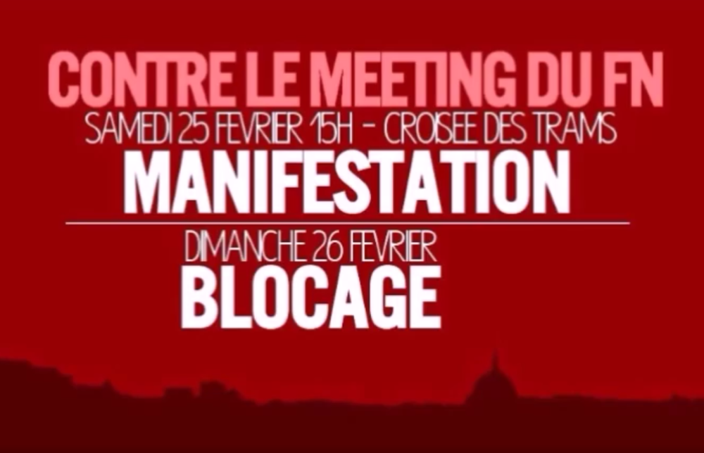 25-26 février : contre le FN et son monde, toutes et tous à Nantes