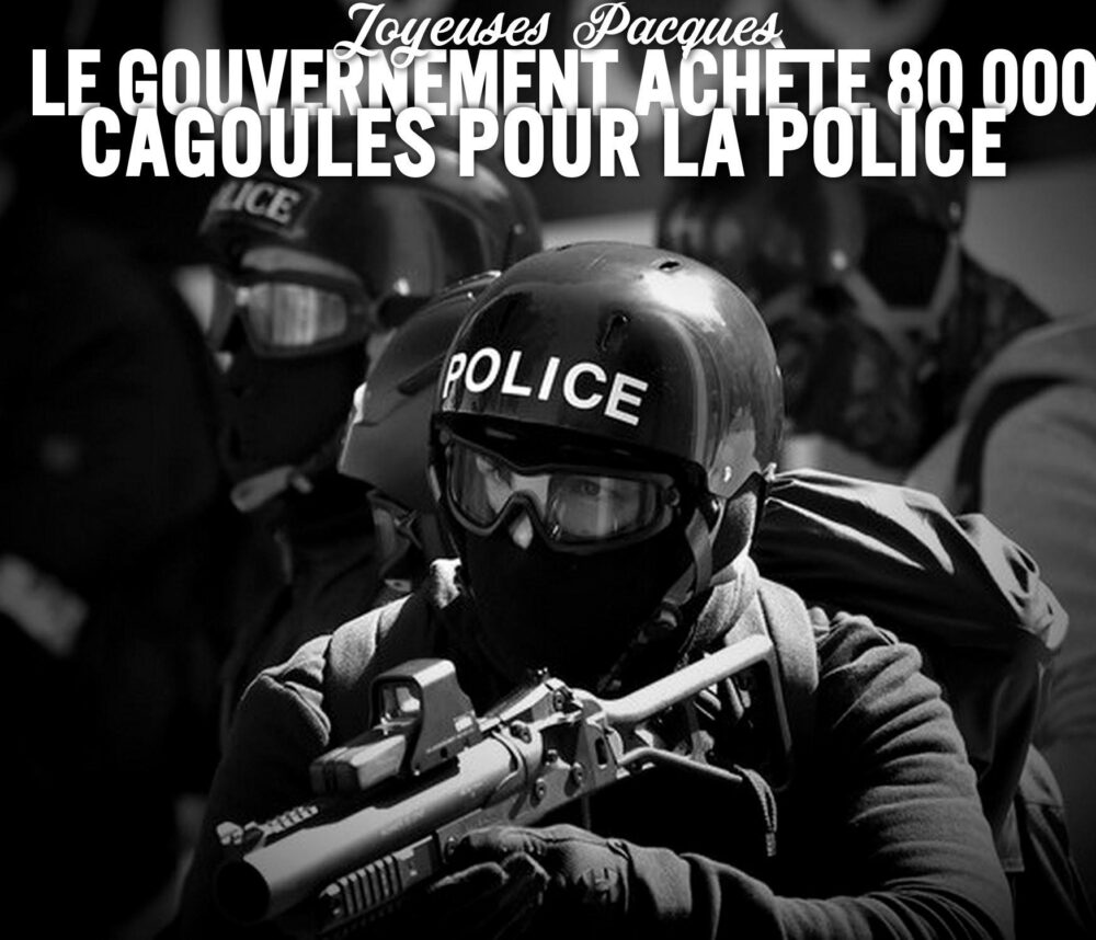La police se cagoule